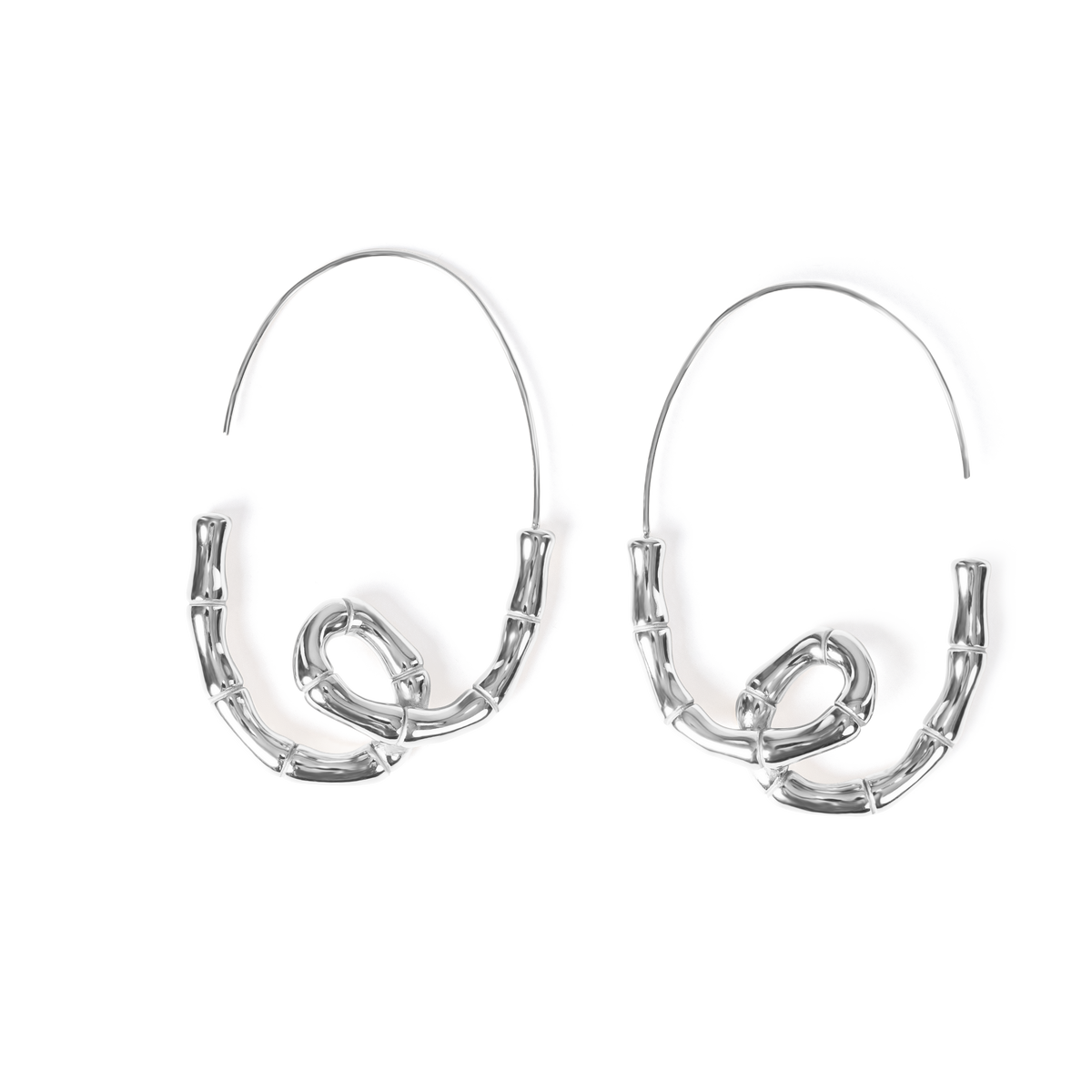 Resilient Bamboo Threader Earrings