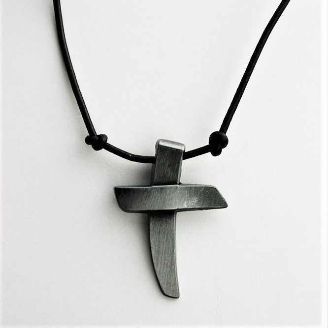 Rugged Cross Necklace - Made for Freedom