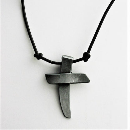 Rugged Cross Necklace - Made for Freedom