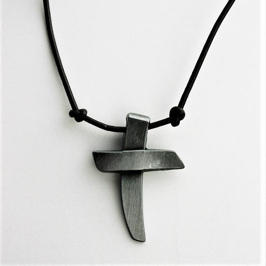 Rugged Cross Necklace - Made for Freedom
