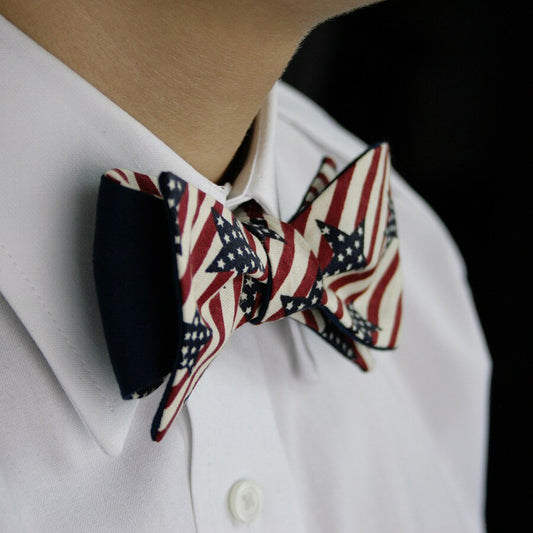 Stars and Stripes Bow Tie