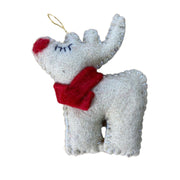 Handmade Felt Ornament Reindeer