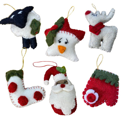 Handmade Felt Ornaments