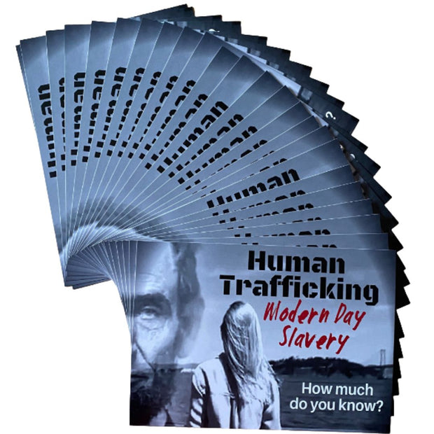 Human Trafficking Red Flags Card Pack of 25