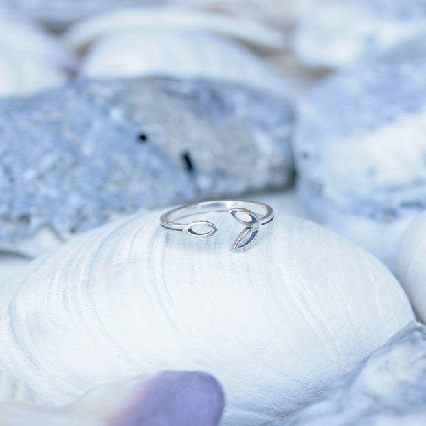 Olive Branch Sterling Silver Ring - Made for Freedom