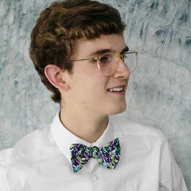 Paint Palette Cotton Bow Tie - Made for Freedom