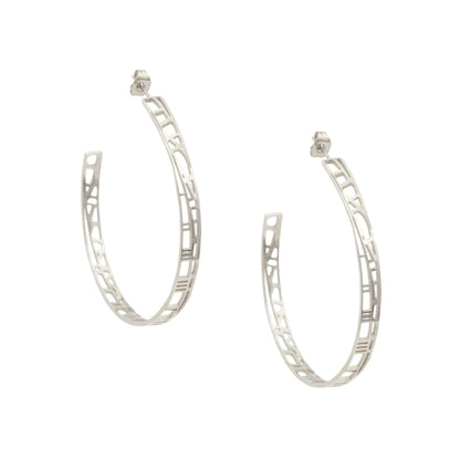 Restoring Justice Hoops - Stainless Steel