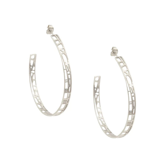 Restoring Justice Hoops - Stainless Steel