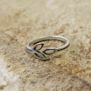 Olive Branch Sterling Silver Ring - Made for Freedom
