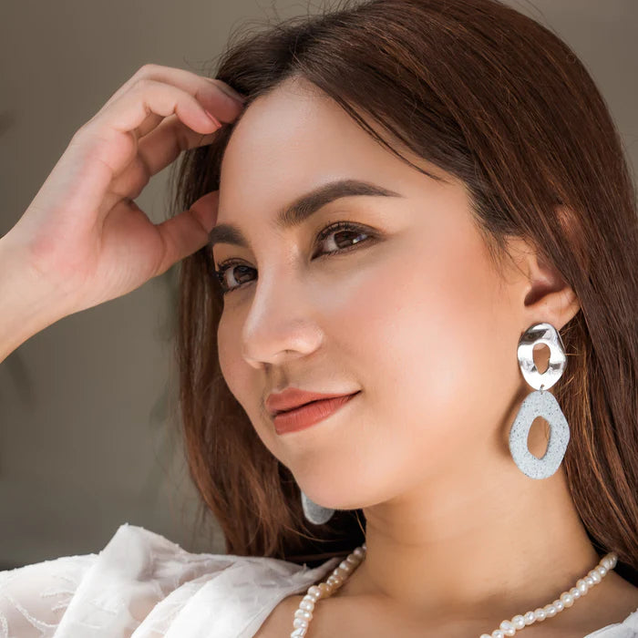 Stone Drop Earrings