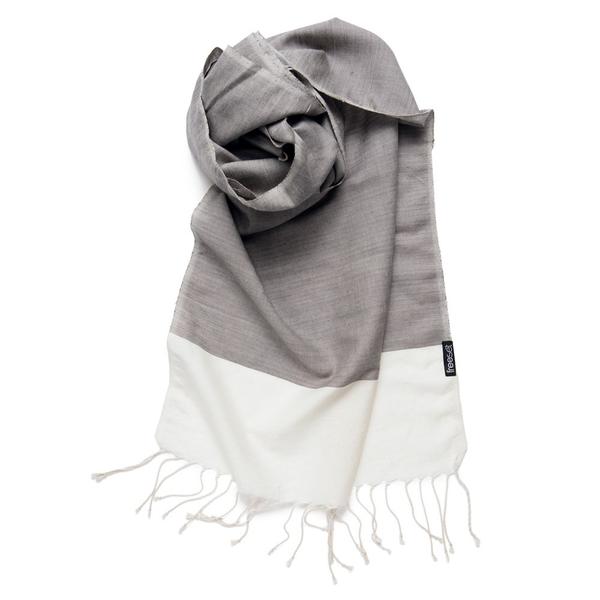 Urban Chic Hand-woven Cotton Scarf - Made for Freedom