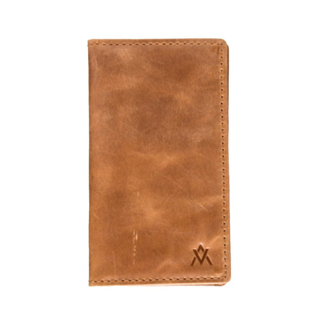 Vertical Leather Wallet - Made for Freedom