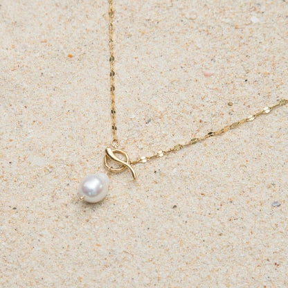 Walk On Water Pearl Necklace