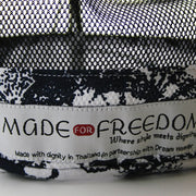 Mesh and Cotton Bottom Volleyball Bag - Made for Freedom