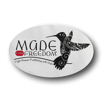 Window Decal (Removable) - Made for Freedom