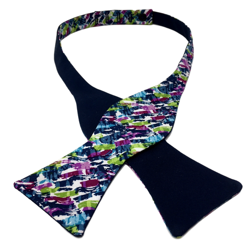 Paint Palette Cotton Bow Tie - Made for Freedom